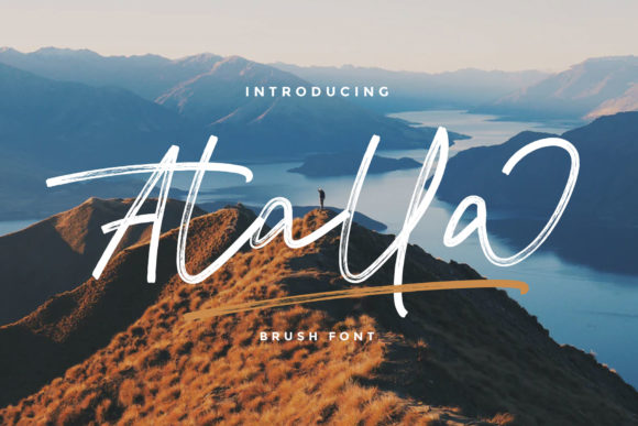 Atalla: The Elegant Handwritten Font for Your Brand