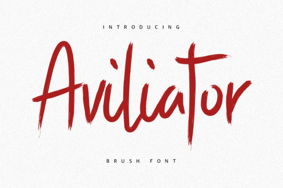 Aviliator: A Premium Script Font for Web Design