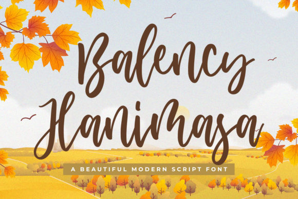 Balency Hanimasa: A Quirky Script Font for Brand Identity