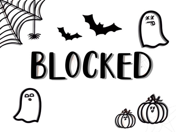 Blocked - Halloween Theme: A Web Designer’s Review