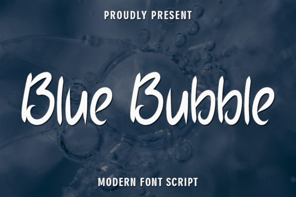 Blue Bubble: A Handwritten Font for Campaigns