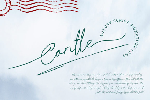 Contle: The Elegant Script Font for Campaigns