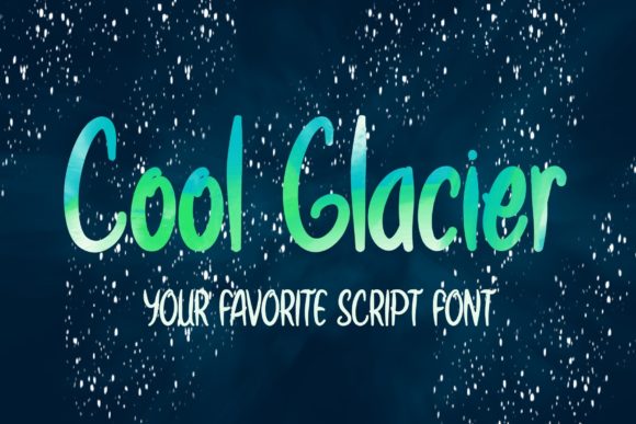 Cool Glacier: A Sweet Handwritten Font for Brand Identity