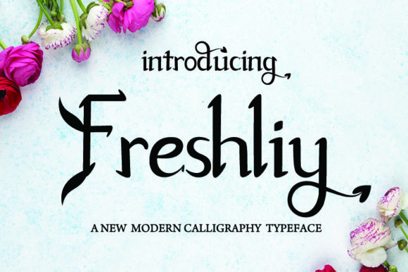 Freshliy: The Elegant Script Font for Campaigns