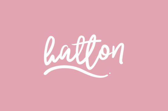 Hatton: A Premium Handwritten Font for Modern Web Design