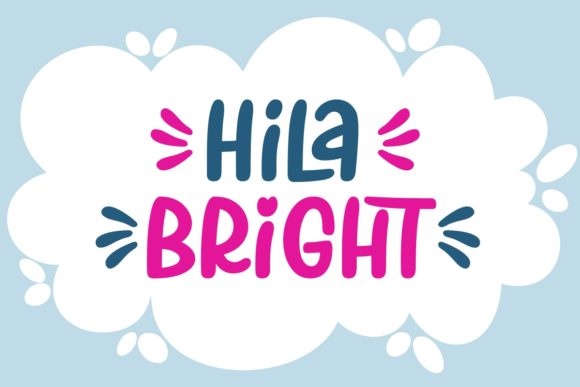 Hila Bright: A Joyful Handwritten Font for Campaigns