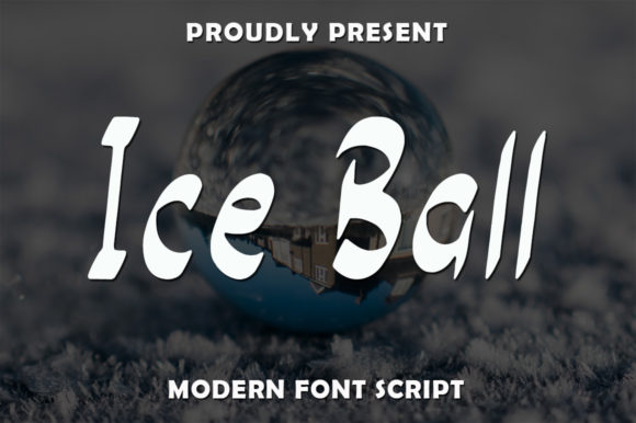 Ice Ball: A Handwritten Font for Modern Branding