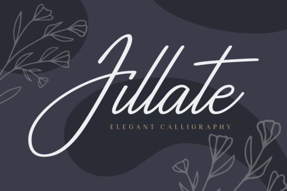 Jillate: A Handwritten Font for Editorial Design