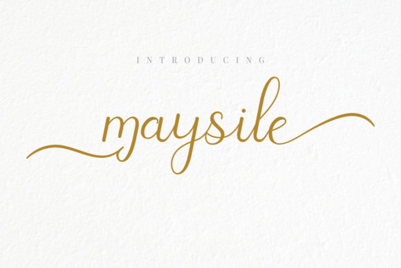 Maysile: The Elegant Script Font for Campaigns