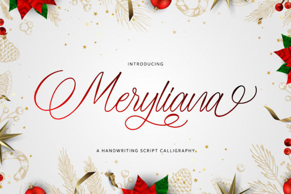 Meryliana: A Handwritten Font for Authentic Branding