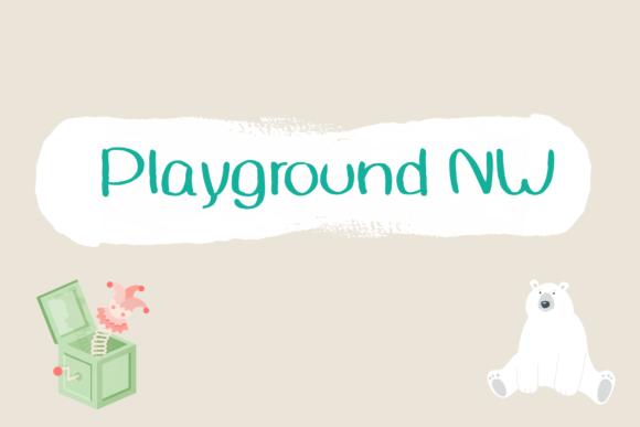 PlaygroundNW: A Cute Handwritten Font for Small Business Branding
