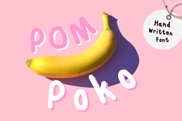 Pom Poko: A Playful Handwritten Font for Web Design