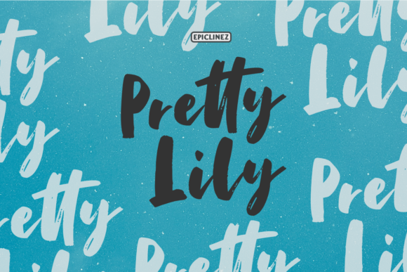 Pretty Lily: A Cool Urban Script Font for Your Brand
