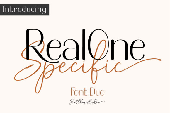 Real One Specific: A Versatile Font for Editorial Design