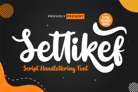 Settikef: A Flowing Handwritten Font for Branding