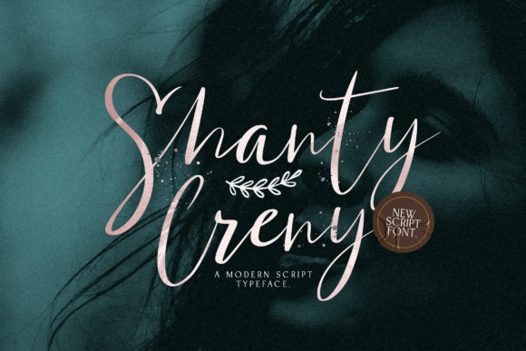 Shanti Creny: A Modern Script Font for Brand Identity