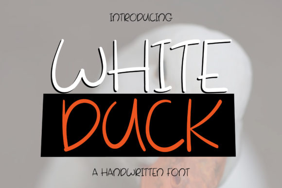 White Duck: A Timeless Handwritten Font for Editors